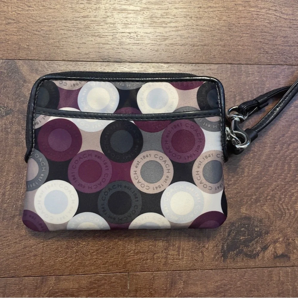 Coach Multicolored Wristlet - Picture 3 of 3